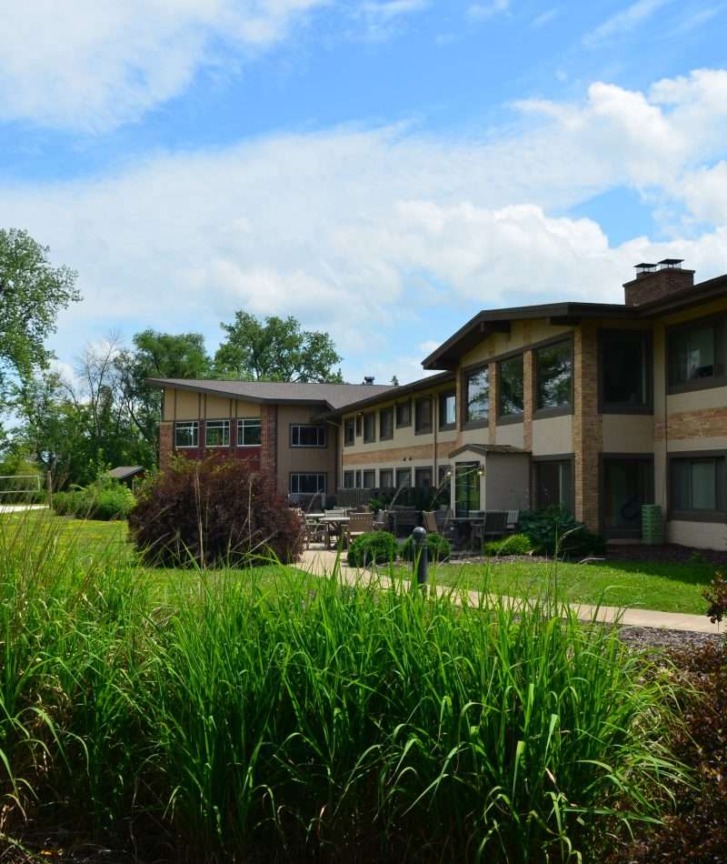 Our facility is housed on an expansive property with beautiful landscaping and outdoor spaces.